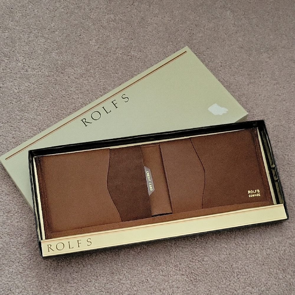 NEW!! Rolfs Mens Bi-fold Wallet